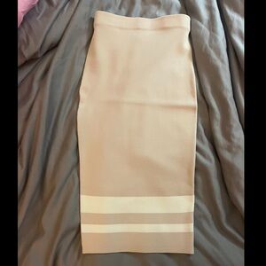 WITCHERY Australia Pale Pink Pencil Skirt